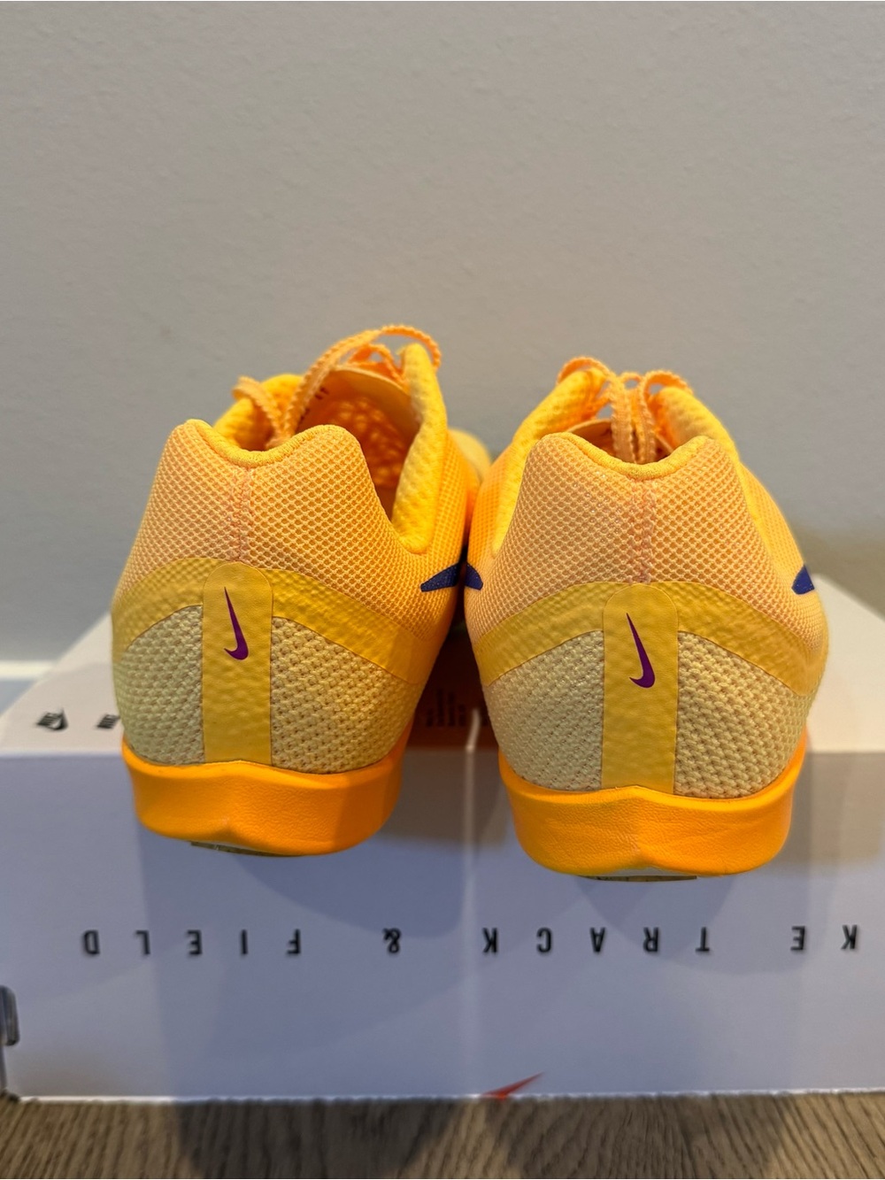 Nike Zoom Rival Distance Citron Pulse - Picture 5 of 6